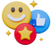 Decoración emojis de Mi Vete App