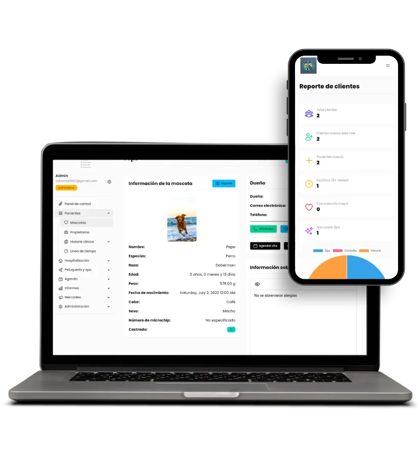 Software de gestión veterinaria