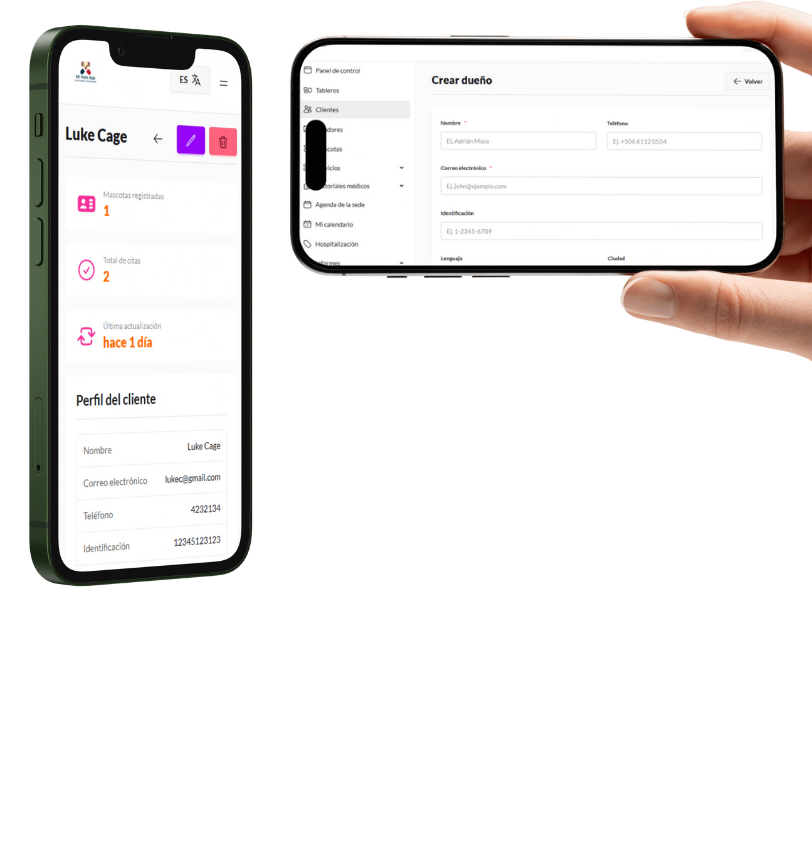 Mini CRM para veterinarias con Mi Vete App