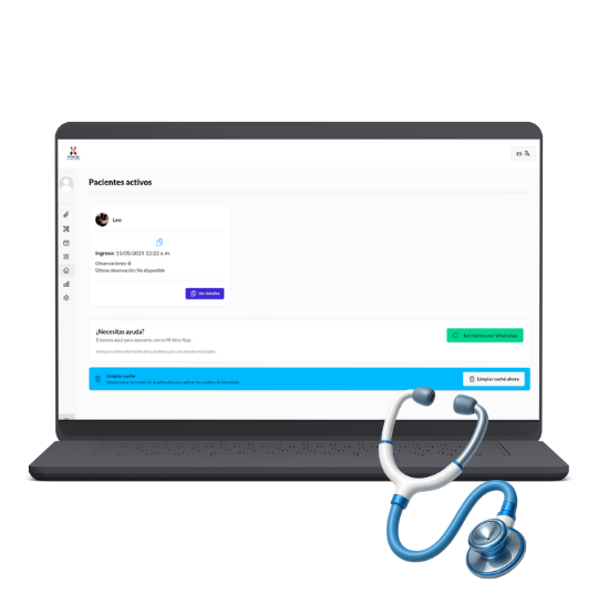 Hospitalización y kardex veterinario en Mi Vete App